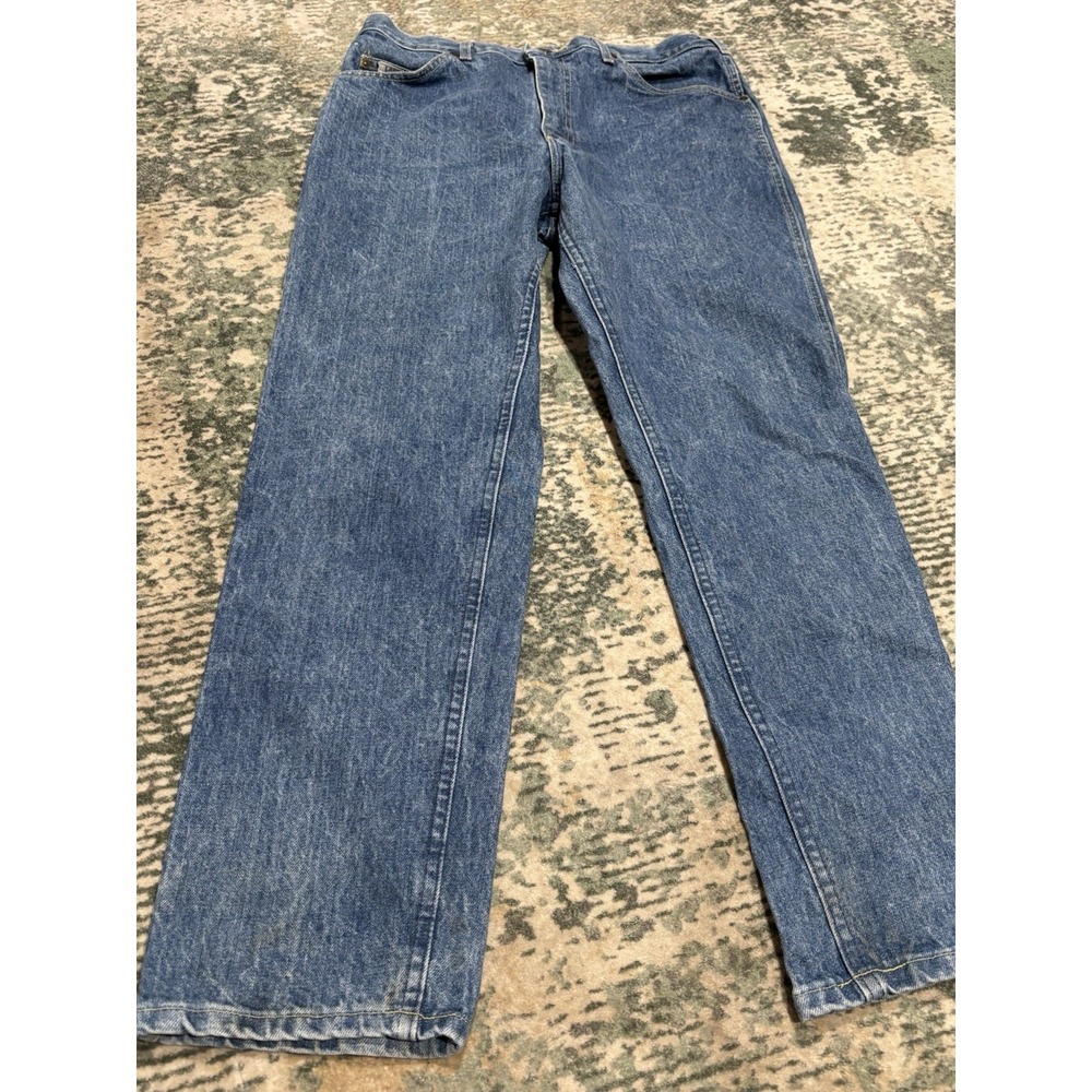 Vintage 1970s Lee Rider Jeans Talon 42 Zipper 32X30